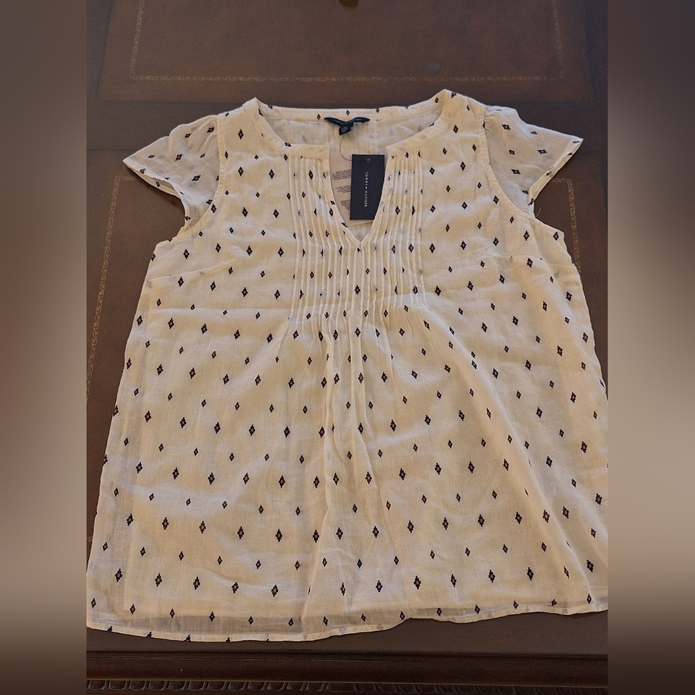 Tommy Hilfiger Cream Blouse (New)